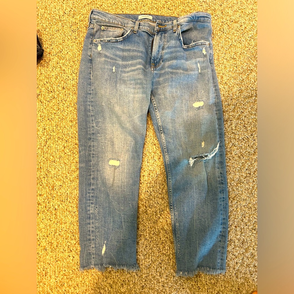 Zara Denim Straight leg jeans